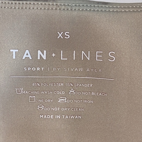 Tan Lines Sport By Sivan Ayla Laguna Sports Bra In Cocoa Clouds - Picture 8 of 8